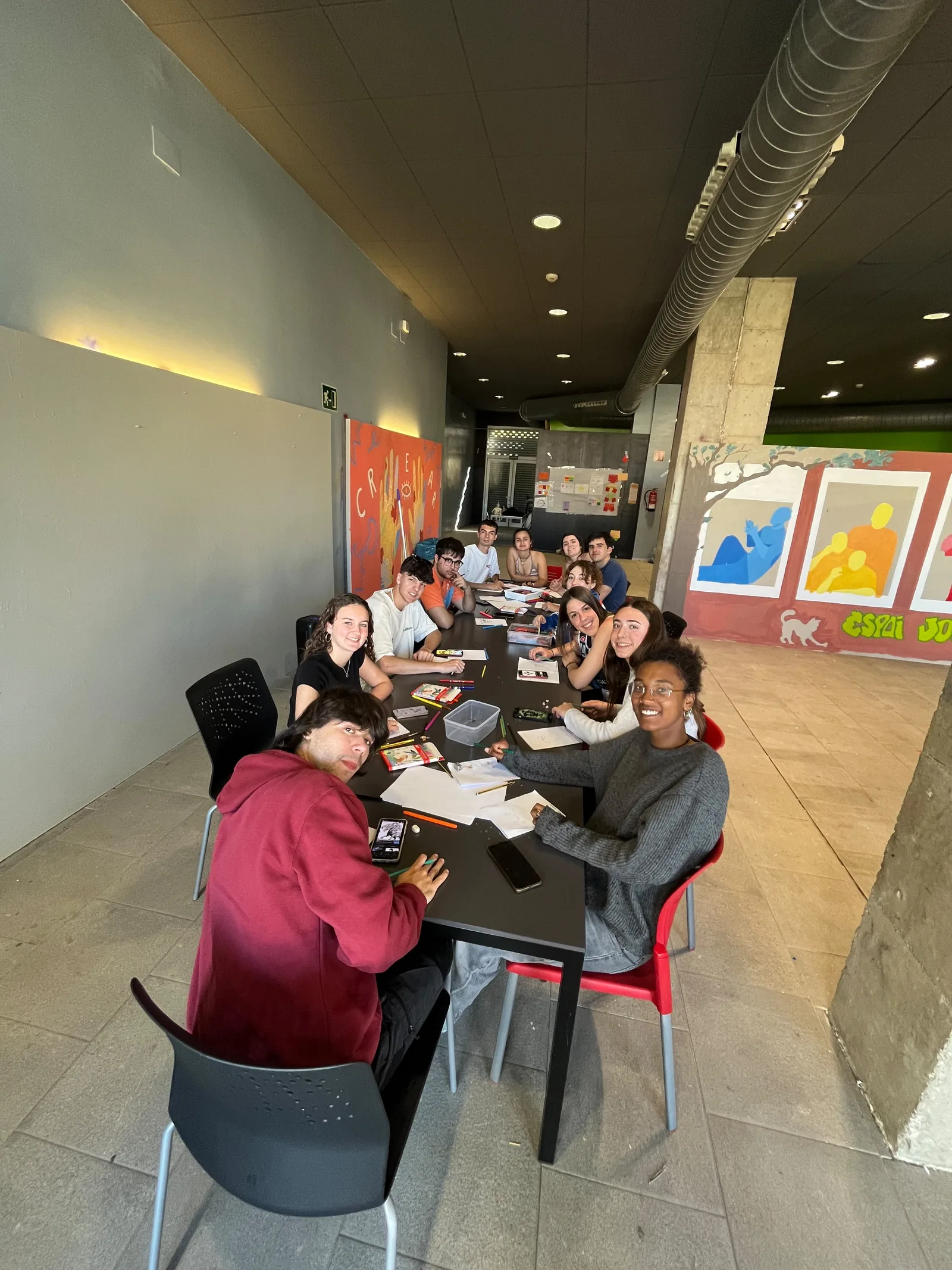 Participants en una activitat de formació de lleure